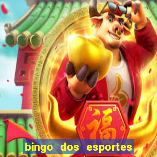 bingo dos esportes para imprimir